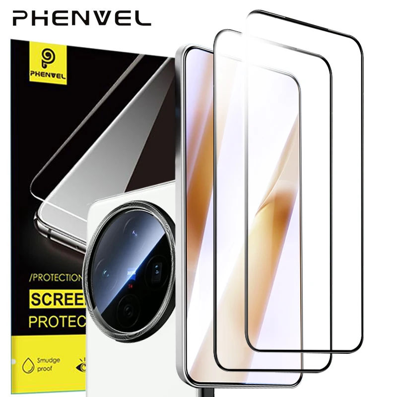 [Trabajo de huellas dactilares] Vidrio protector oleofóbico para VIVO X200S Protector de pantalla de vidrio templado antideslumbrante