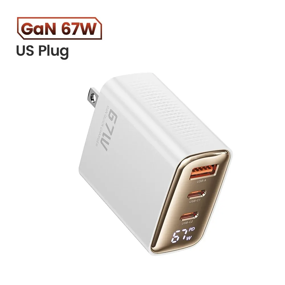 67W US Plug White