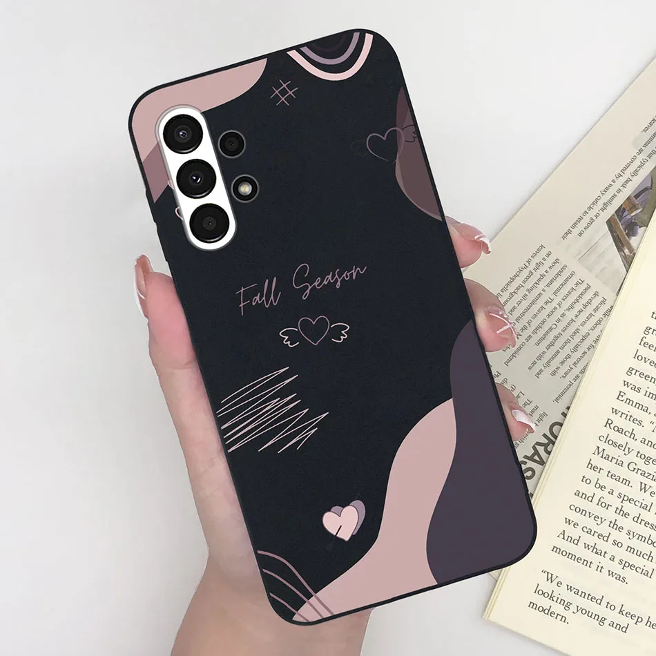 Funda de teléfono para Samsung Galaxy A13 4G, carcasa de silicona suave con cara sonriente de dinosaurio bonito, parachoques - imagen 4