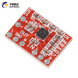 Módulo amplificador de auriculares TPA6132, diferencial a entrada única, placa amplificadora diferencial, preamplificador de señal pequeña