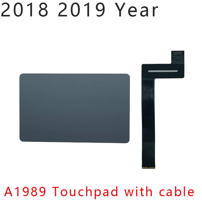 Original nuevo para MacBook Pro espacio gris plata Retina 13 "A1706 A1708 A1989 A2159 panel táctil Trackpad con Cable flexible - imagen 2
