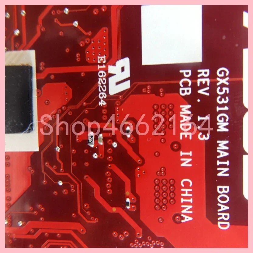 Placa base GX531GM con i7-8750H CPU 8GB-RAM GTX1060-V6G GPU para placa base de ordenador portátil ASUS ROG GX531GM GX531G GX531GW GX531GS - imagen 5