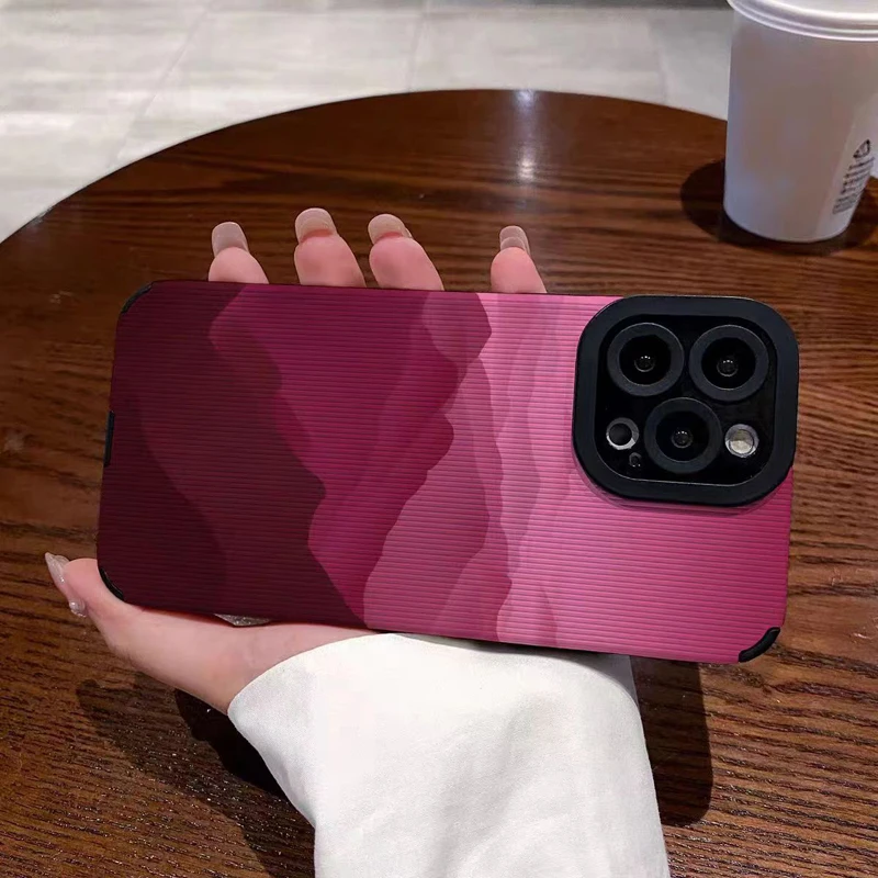 Funda de cuero de silicona con paisaje de montaña para Samsung Galaxy A34 A53 A54 A51 A52 A23 A32 A31 A71 A72 A73 A14 A13 A12 S21 S22 Plus - imagen 5