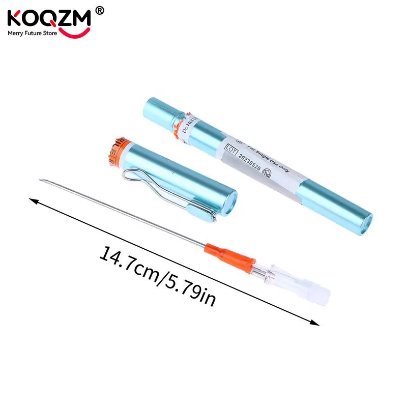 Aguja de rescate para neumotórax, catéter médico Ifak para traumatismos, equipo de emergencia, primeros auxilios, descompresión del pecho - imagen 5