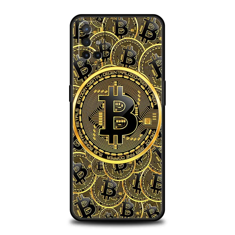 Funda de teléfono Bitcoin B de lujo para OnePlus 13 12 11 10 9 8 7T Pro 13R 12R 10R 9RT 8T Nord N200 N30 2T CE 2 3 5G Lite funda suave - imagen 2