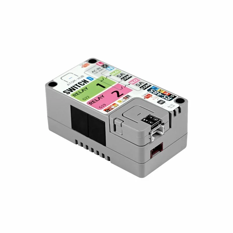Kit oficial de 2 relés ATOM HUB SwitchD M5Stack - imagen 5