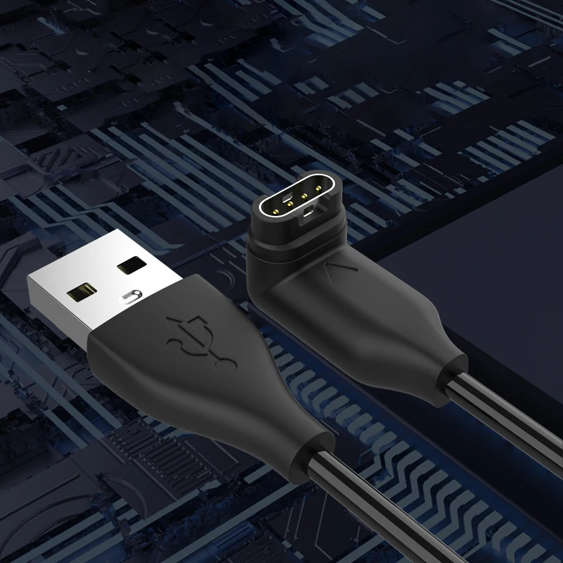 1 Uds Cable de carga USB para Garmin Fenix 7 7S 7X 6 6S 6X 5 5X 5S Plus Vivoactive 3 Forerunner 945 935 245 255 base de carga - imagen 4