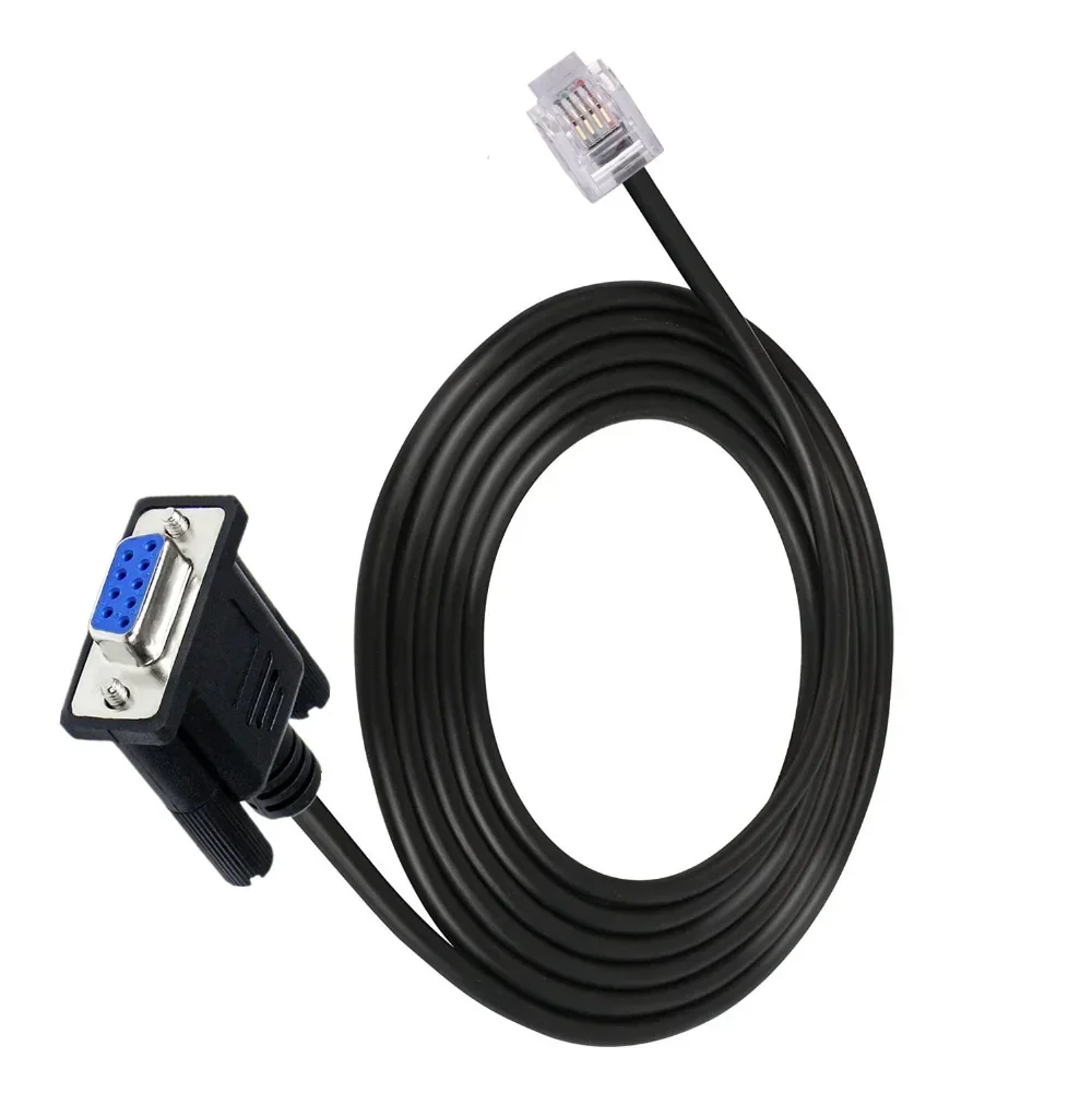 Cable de consola serie DB9 RS232 a RJ11 6P4C de 6 pies para APC AP7800 AP7900 RS232 940-0144A 1,8 M - imagen 3