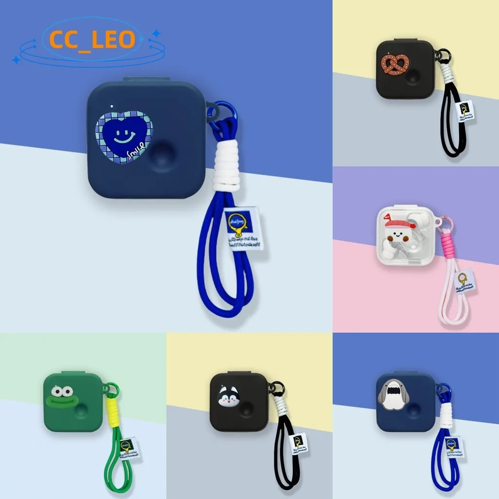 Funda para Nothing Ear (3) 2025 Linda funda suave de silicona con colgante de cordón de rana adecuada para Nothing Ear (3) 2025 funda protectora