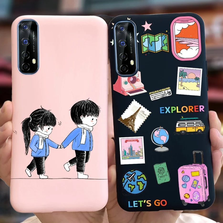 Funda de silicona blanda para Realme 7 Pro 7i, carcasa bonita pintada para teléfono Realme 7 5G Realme7 Pro - imagen 2