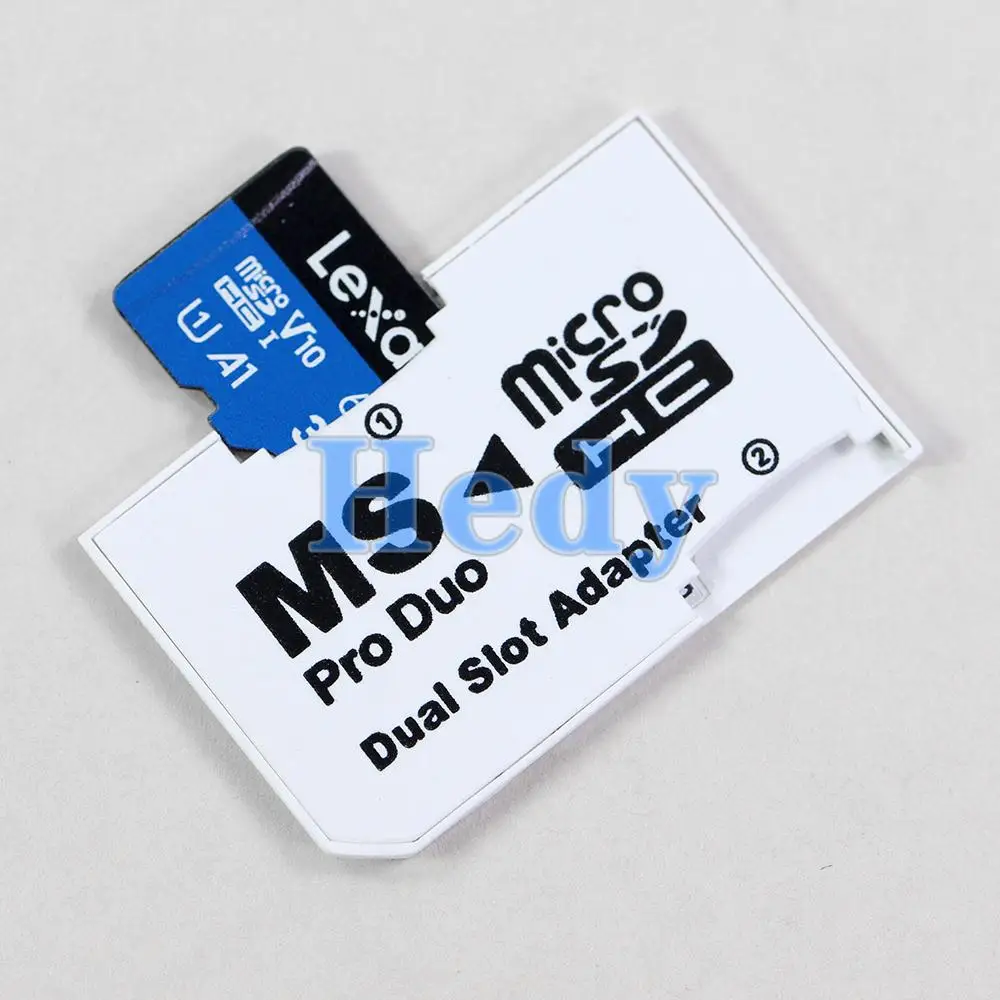 1 Uds Micro SDHC TF a Memory Stick MS Pro Duo adaptador tarjeta convertidora para PSP 1000 2000 3000 - imagen 3