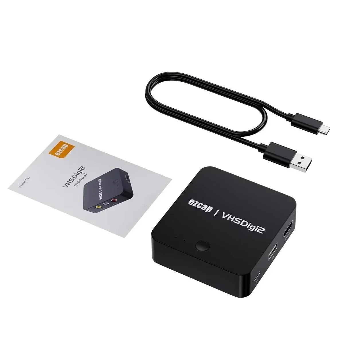 Ezcap181P grabadora de vídeo AV CVBS compuesta VHS digitalizador reproductor de DVD TV Box grabación a disco Flash USB, sin necesidad de PC, bucle HDMI - imagen 2