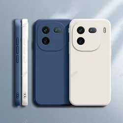 VIVO iQOO 12 Pro 5G Funda Silicona Líquida Original Caramelo
