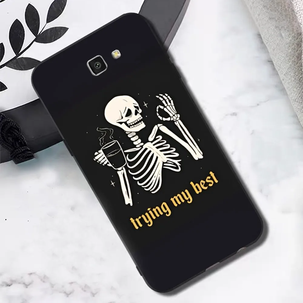 Funda de teléfono con calavera y esqueleto para Samsung S 9 10 20 21 22 23 30 23 24 Plus Lite Ultra FE S10lite Fundas - imagen 3