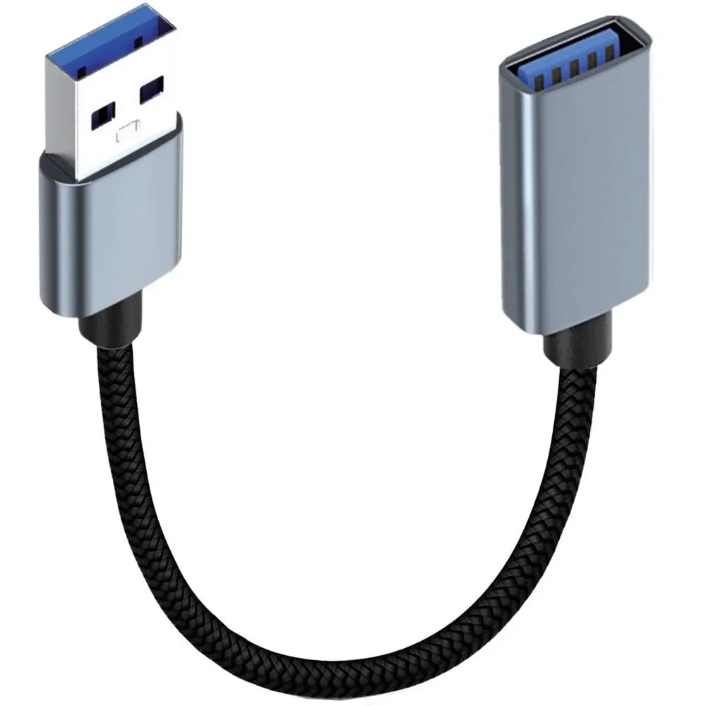 Extensor USB Cable de extensión USB 3.0 Compatible con teclado USB, ratón, unidad flash, disco duro, impresora, cámara web, cámara, teléfono - imagen 3