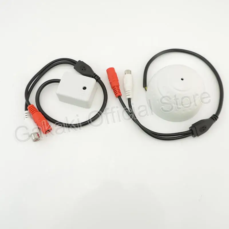 Mini micrófono CCTV, Monitor de sonido, dispositivo de recogida de Audio para cámara de seguridad, accesorios DVR, videovigilancia