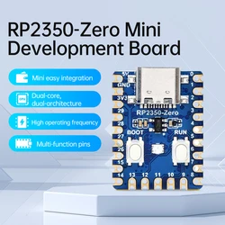 RP2040-Zero RP2350-Zero Placa de desarrollo doble núcleo USB-C