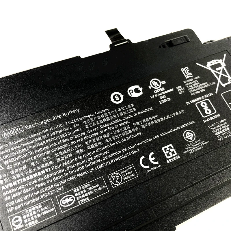 CSMHY nueva batería de ordenador portátil AA06XL 11,4 V 96WH para HP ZBook 17 G4 ZBook Series 852527-241 852711-850 HSTNN-DB7L AA06096XL - imagen 3
