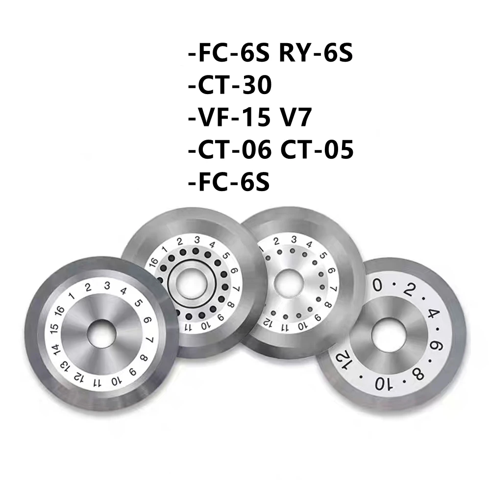 Cuchilla de cuchilla de fibra de repuesto, avión 12/16/24 para corte óptico de Taiwán yinu, hoja de corte, envío gratis fttheLink