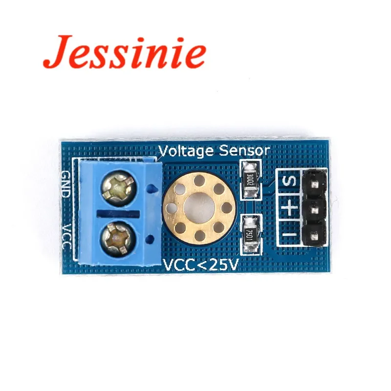 Módulo de Sensor de voltaje estándar, ladrillos electrónicos de prueba, Robot inteligente para placa de Sensor de voltaje Arduino electrónica - imagen 3