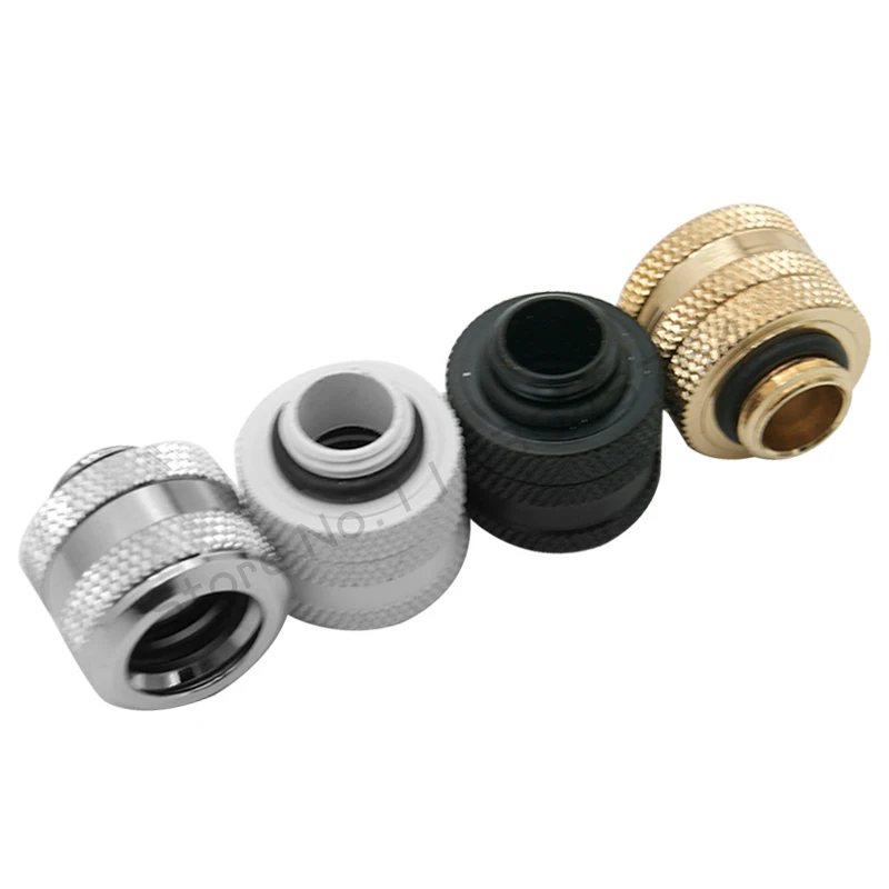 Kit de montaje de tubo duro para conector de compresión dura PETG acrílico OD14mm para refrigeración por agua de computadora, paquete de 4 o 8 Uds. - imagen 5