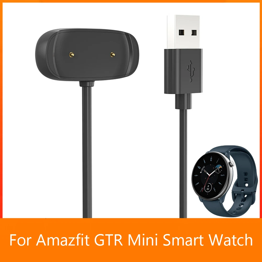 Cable de carga rápida para reloj Amazfit GTR Mini, GTS 4 Mini, GTR2, GTS2, estación de carga magnética USB portátil, accesorios de carga