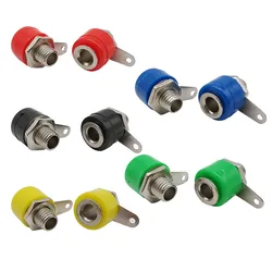 Adaptador poste de encuadernación con conector banana 4mm – 5 colores