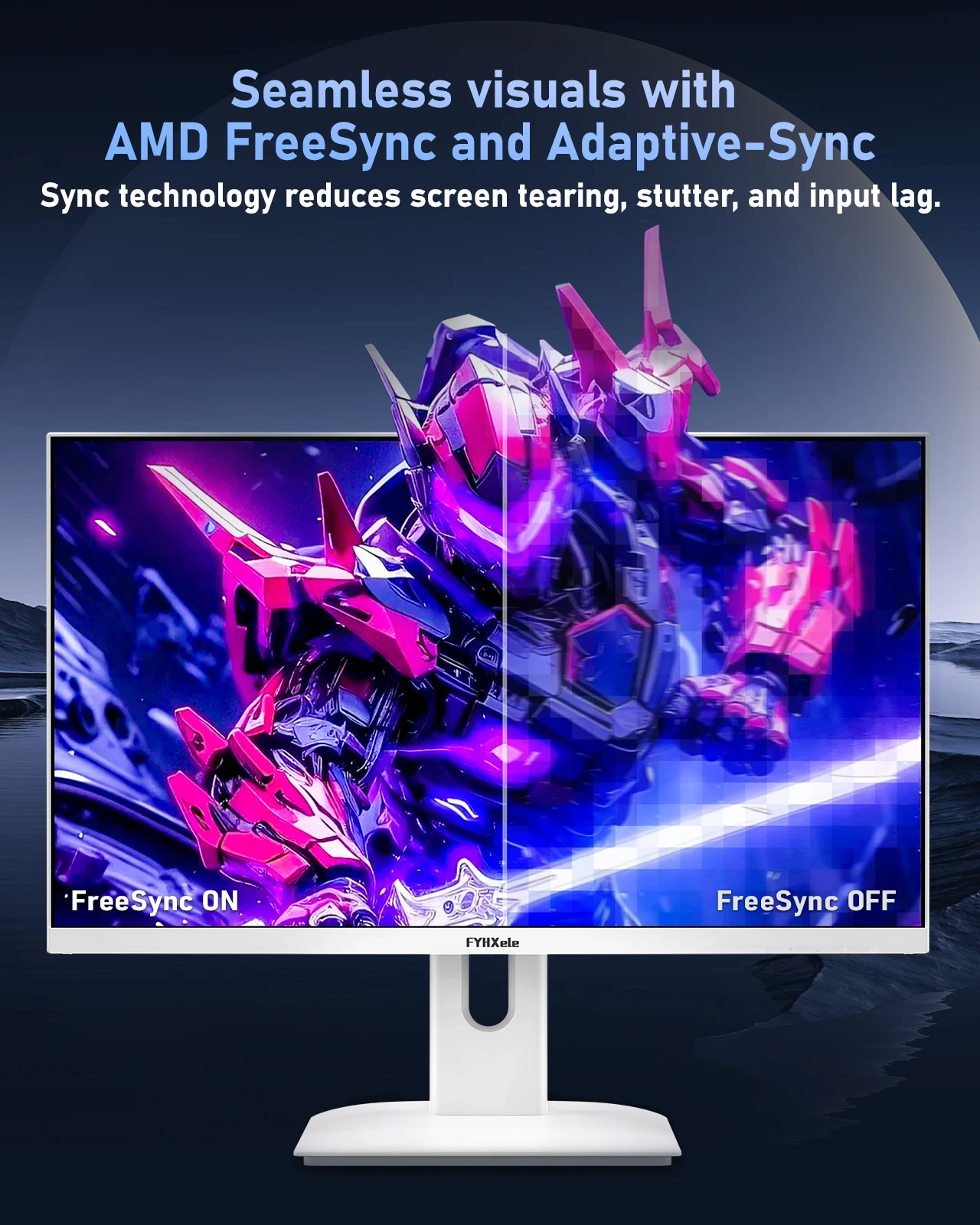 FYHXele 27 pulgadas 180Hz IPS Monitor para juegos 1Ms Velocidad de respuesta rápida 1920*1080 HDMI DP Soporte para PC ultraancho Soporte de pared Vesa - imagen 5