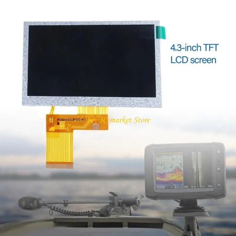 D7YC 4.3 pulgadas TFT LCD Pantalla Común 480x272 Comunicación resolución Pantalla LCD alto brillo para dispositivos