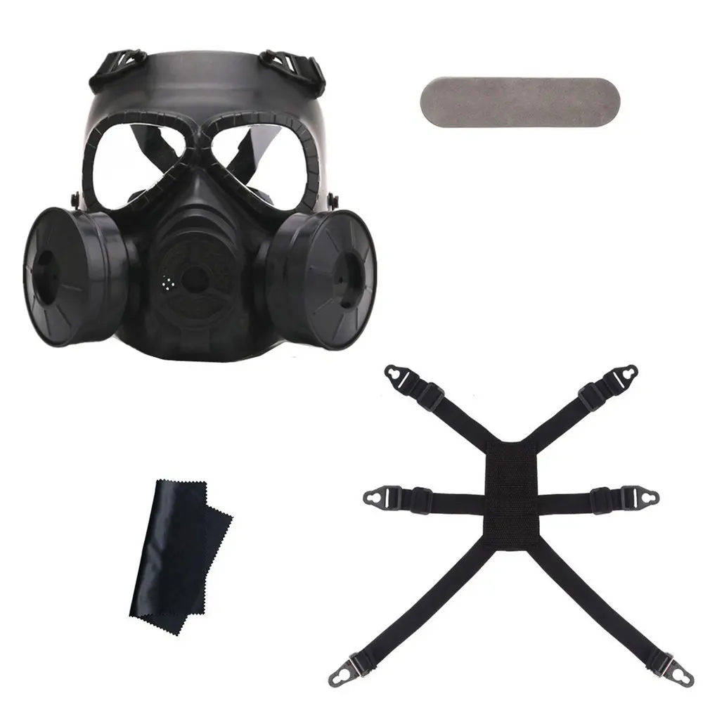 Máscara de respiración de Gas, accesorio de actuación de escenario creativo, equipo de campo CS, protección de Cosplay, mal de Halloween - imagen 5