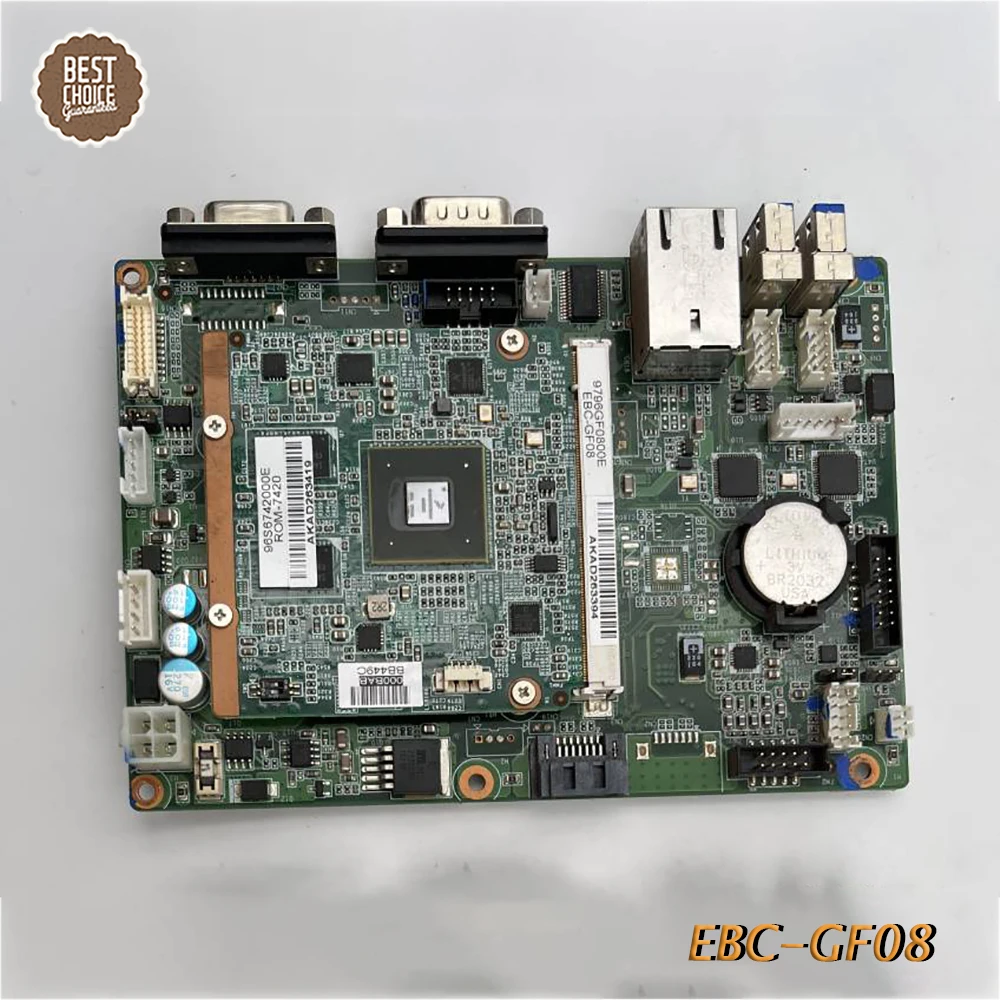 Para placa base Advantech EBC-GF08 REV:A1 ROM-7420 Placa central para equipos médicos industriales