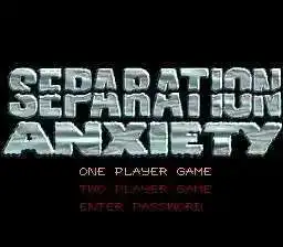 Tarjeta de juego MD de 16 bits de ansiedad de separación para Sega Mega Drive para sistema Genesis