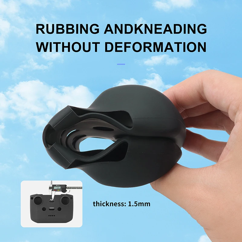 Para DJI RC N3/2 Drone Control remoto funda protectora de silicona cubierta antipolvo para DJI FLIP/AIR 3S/NEO Accesorios - imagen 5