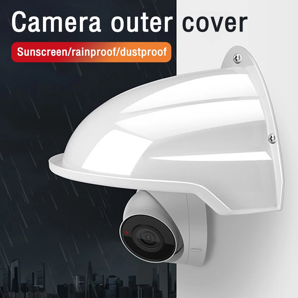 Cubierta protectora para cámara de seguridad, parasol, cubierta impermeable a prueba de lluvia, cubierta protectora para cámara de vigilancia domo para exteriores - imagen 2