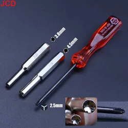 Juego de puntas de destornillador de seguridad, accesorios para juegos, herramienta de destornillador Y de 3,8mm / 4,5mm / cartuchos abiertos para N64/SF-C/GB/NES/NG-C/SNES