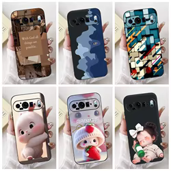Funda silicona Pixel 9 Pro / 9A – Parachoques pintura moda