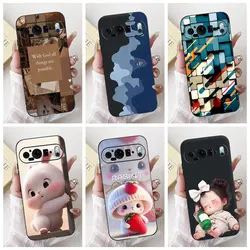 Funda silicona Pixel 9 Pro / 9A – Parachoques pintura moda