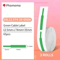 Green Cabel 3 Rolls