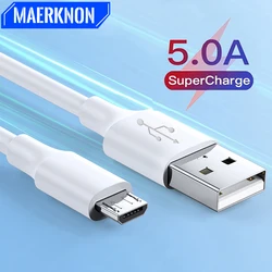 Cable Micro USB 1-3 m, carga rapida 5A para Android