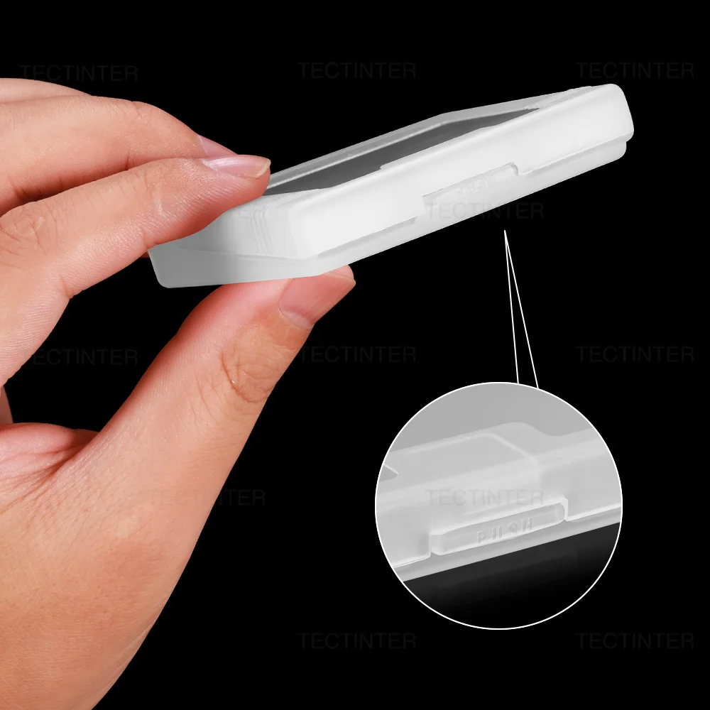 Caja de almacenamiento de cartuchos de tarjetas de juego de plástico, caja protectora transparente para consola Nintendo Game Boy Color GBC GBP, 1/5/10 Uds. - imagen 5