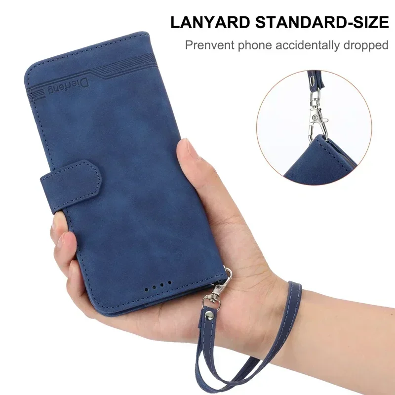 Para Xiaomi Redmi Note 13 Funda de cuero tipo billetera Funda para Xiomi Redmi Note 13 Funda Redmi Note13 Pro 13Pro Plus Funda de teléfono con tapa - imagen 3