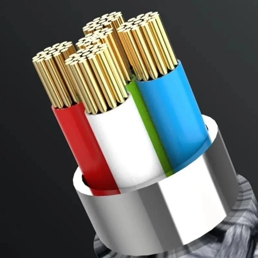 Cable USB C a tipo C PD 60W cargador rápido Cable de datos extendido Universal para IPhone Xiaomi Samsung cámara portátil 1M 2M 3M 5M 8M - imagen 5