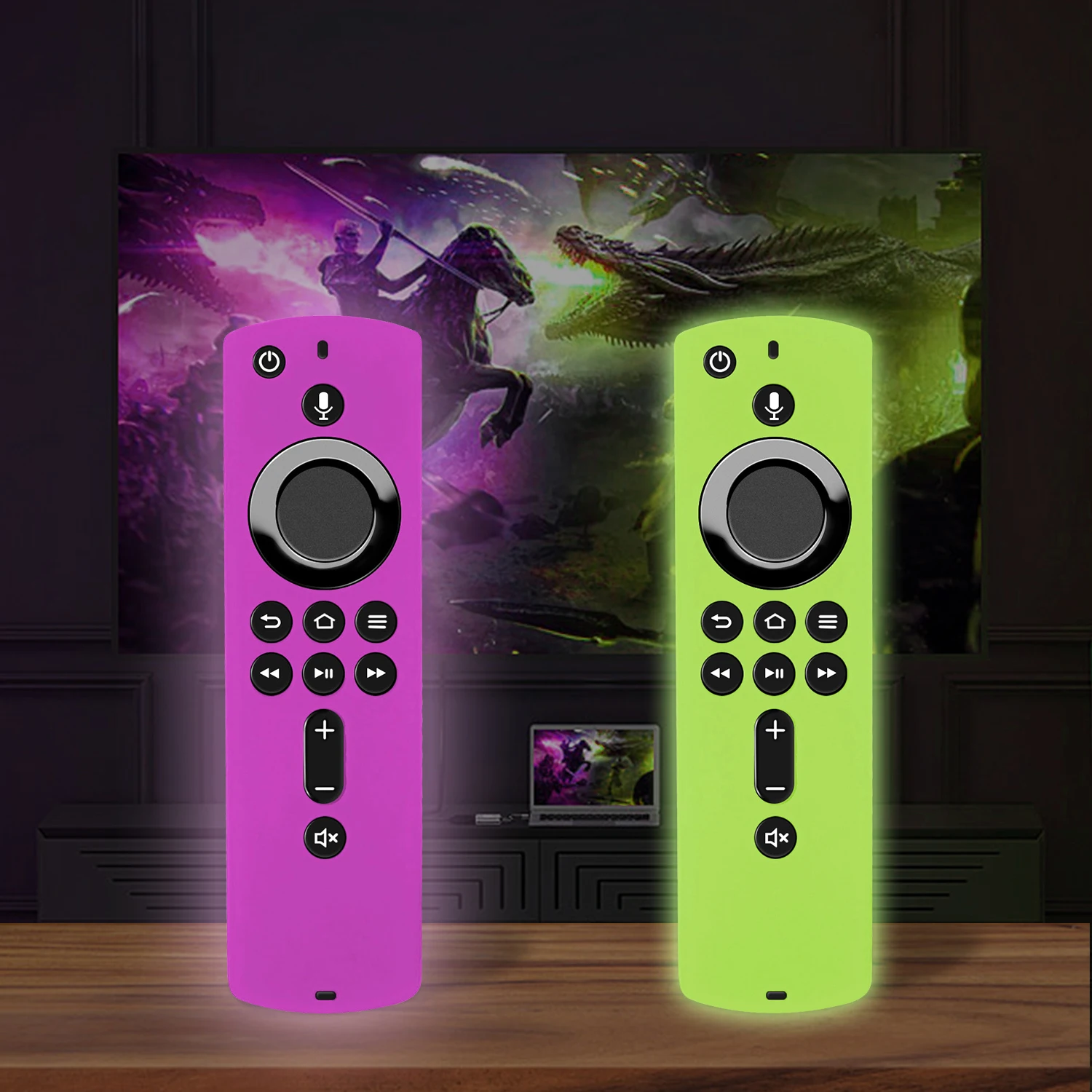 Green and Purple
