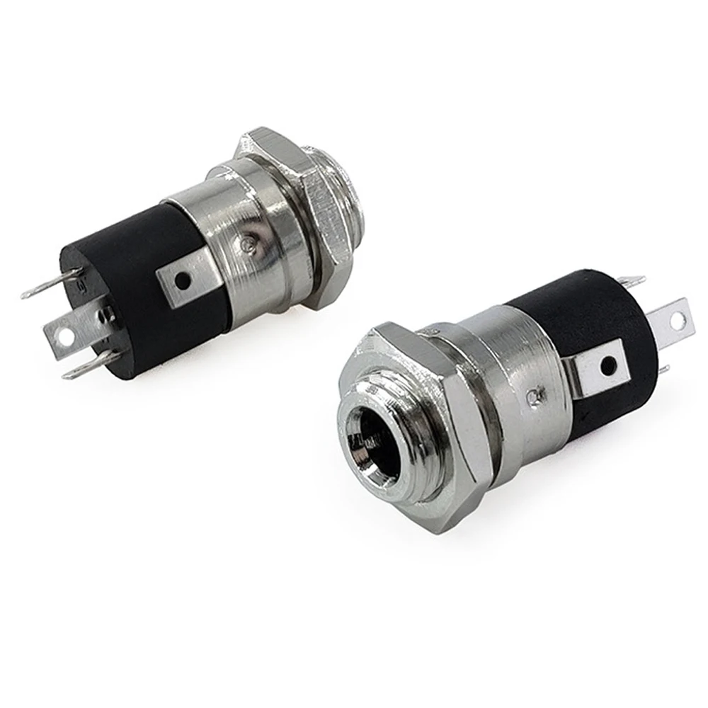 Conector de Audio Vertical sin columna para auriculares, Base de Audio de 3,5mm, PJ-392, 3 pines, Plug-in, DIP, estéreo, amplificador de potencia - imagen 4