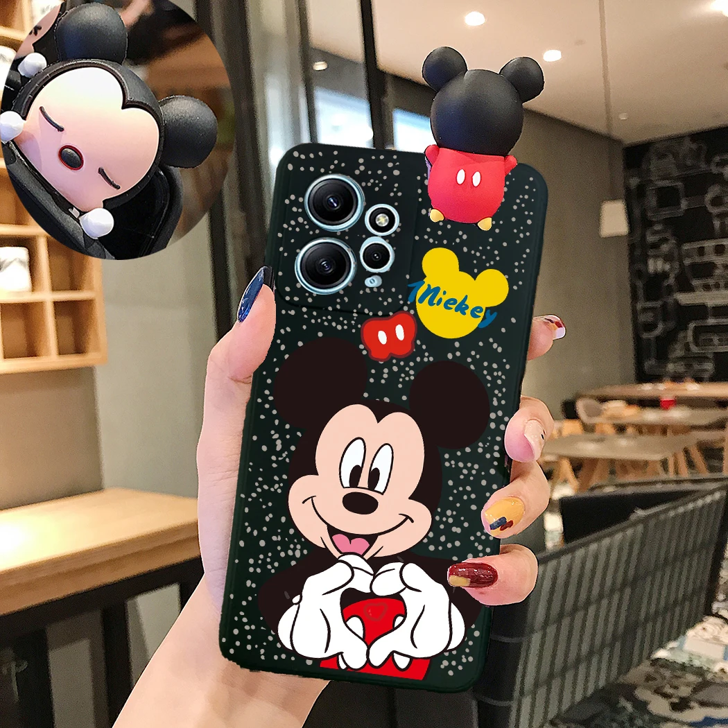 Funda de dibujos animados 3D de Mickey Minnie para OPPO A40 A80 A60 A3 A3X A16 A16S A38 A52 A58 A78 A53 A17 A15 A57 A54 A54S A79 A93 - imagen 5