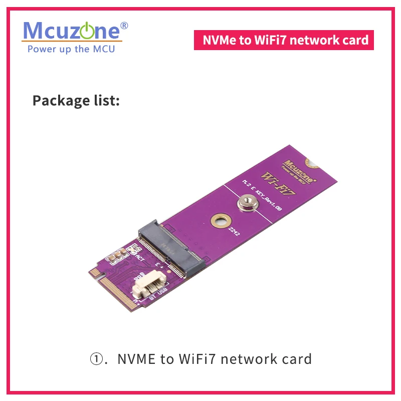 NVME to WIFI board