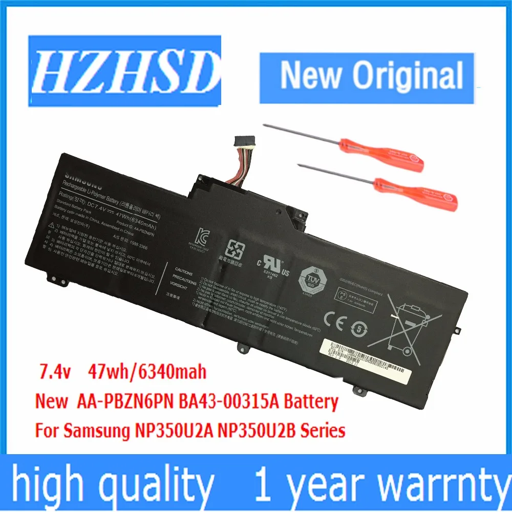 7,4 V 47Wh AA-PBZN6PN batería del ordenador portátil para Samsung 350U2B 350U2A NP350U2A NP350U2B serie BA43-00315A