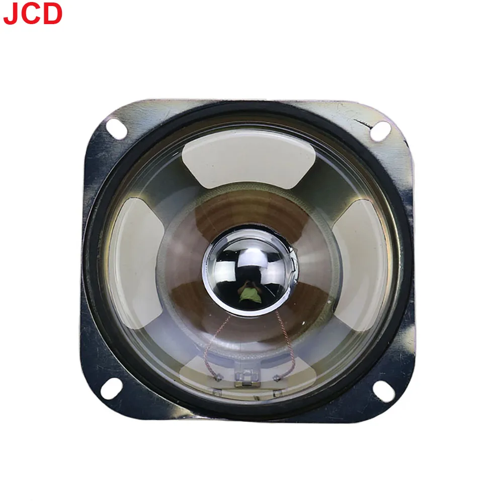 Altavoz cuadrado impermeable, tapa brillante de papel cónico transparente, magnético externo, altura 38MM, 4/8 Ohm, 10W, 102MM, 4 pulgadas, 1 unidad - imagen 2