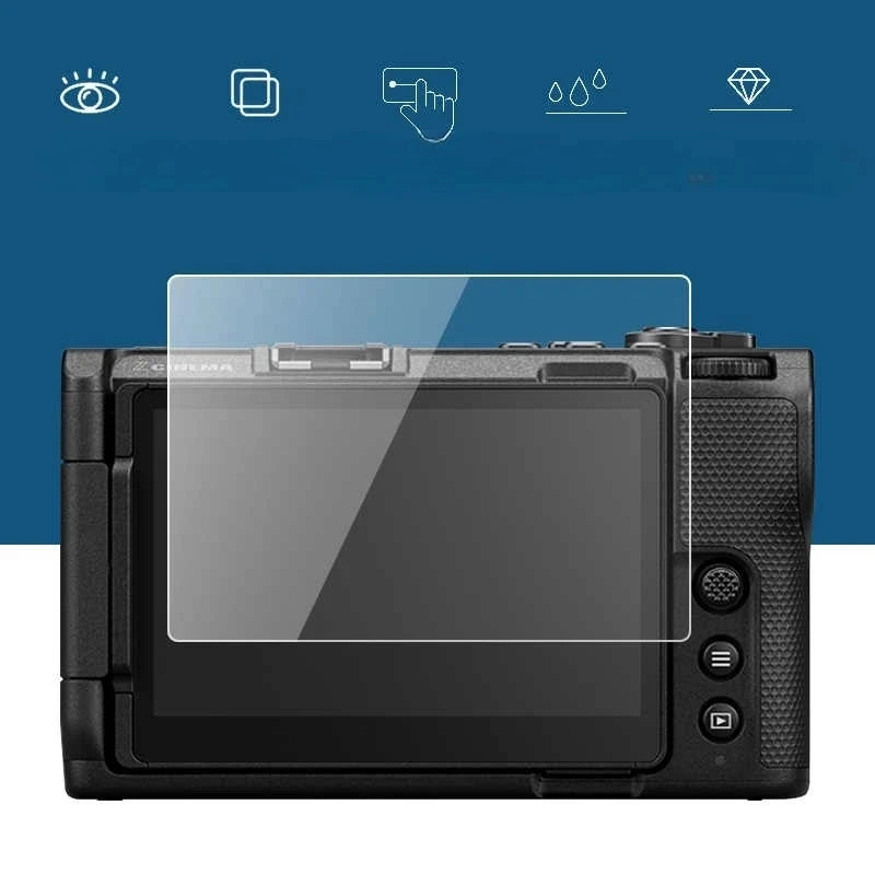 2 unids/set de vidrio templado para Nikon ZR Protector de pantalla de vidrio protector para NIKON NikonZR - imagen 5