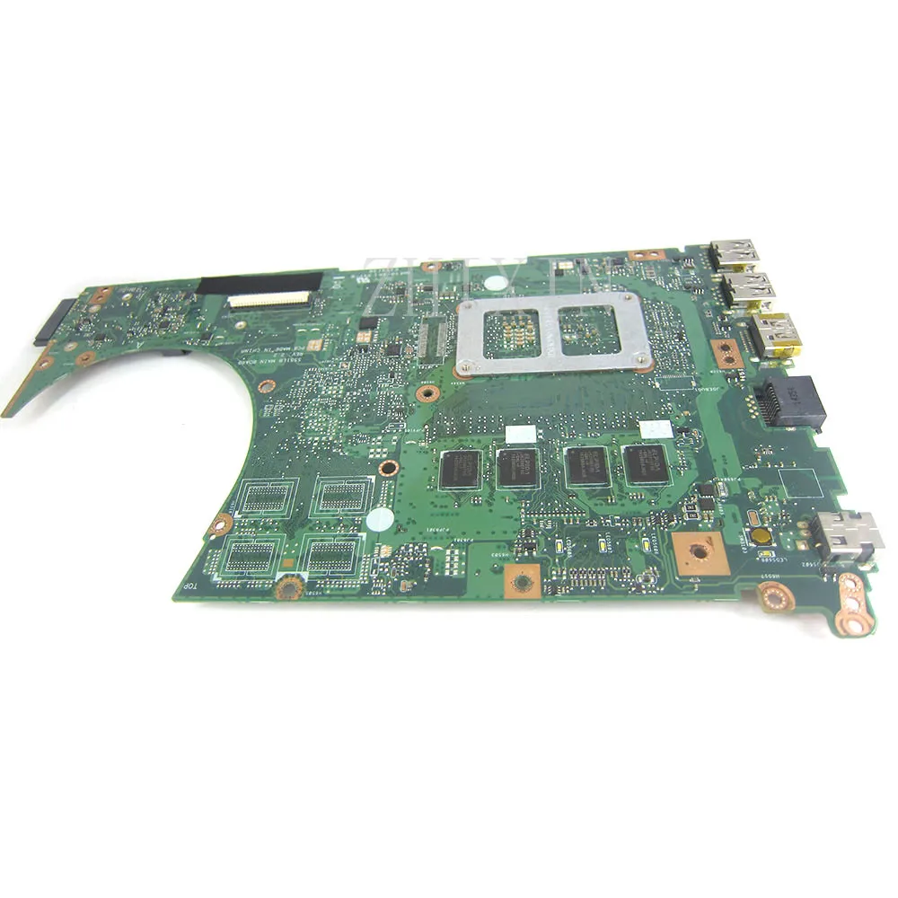 Para For Asus S551 S551L S551LN S551LA R551L K551L S551LB placa base para ordenador portátil S551LB 4G RAM I5/I7 CPU UMA placa base para portátil